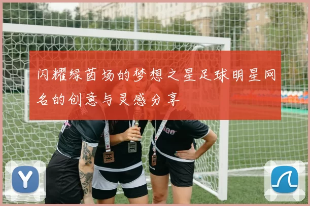 闪耀绿茵场的梦想之星足球明星网名的创意与灵感分享